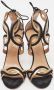 Aquazzura Pre-owned Leather sandals Black Dames - Thumbnail 3