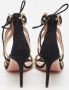 Aquazzura Pre-owned Leather sandals Black Dames - Thumbnail 5