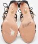 Aquazzura Pre-owned Leather sandals Black Dames - Thumbnail 6