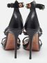 Aquazzura Pre-owned Leather sandals Black Dames - Thumbnail 5