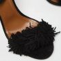 Aquazzura Pre-owned Leather sandals Black Dames - Thumbnail 7