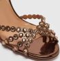 Aquazzura Pre-owned Leather sandals Brown Dames - Thumbnail 7