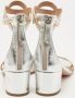 Aquazzura Pre-owned Leather sandals Gray Dames - Thumbnail 5