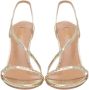 Aquazzura Pre-owned Leather sandals Gray Dames - Thumbnail 2