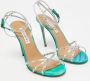 Aquazzura Pre-owned Leather sandals Gray Dames - Thumbnail 4