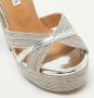 Aquazzura Pre-owned Leather sandals Gray Dames - Thumbnail 5