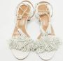 Aquazzura Pre-owned Leather sandals White Dames - Thumbnail 2