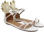 Aquazzura Pre-owned Leather sandals White Dames - Thumbnail 5