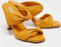 Aquazzura Pre-owned Leather sandals Yellow Dames - Thumbnail 4