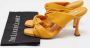 Aquazzura Pre-owned Leather sandals Yellow Dames - Thumbnail 9