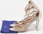 Aquazzura Pre-owned Leather sandals Yellow Dames - Thumbnail 9