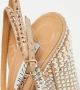 Aquazzura Pre-owned Leather sandals Yellow Dames - Thumbnail 3