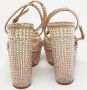 Aquazzura Pre-owned Leather sandals Yellow Dames - Thumbnail 9