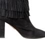 Aquazzura Pre-owned Linen boots Black Dames - Thumbnail 8