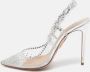 Aquazzura Pre-owned Plastic heels White Dames - Thumbnail 2