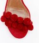 Aquazzura Pre-owned Raffia heels Red Dames - Thumbnail 6