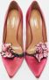 Aquazzura Pre-owned Satin heels Pink Dames - Thumbnail 2