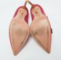 Aquazzura Pre-owned Satin heels Pink Dames - Thumbnail 5