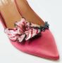 Aquazzura Pre-owned Satin heels Pink Dames - Thumbnail 6