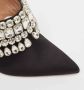 Aquazzura Pre-owned Satin sandals Black Dames - Thumbnail 7