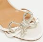 Aquazzura Pre-owned Satin sandals White Dames - Thumbnail 5