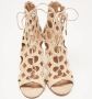 Aquazzura Pre-owned Suede boots Beige Dames - Thumbnail 3