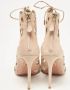 Aquazzura Pre-owned Suede boots Beige Dames - Thumbnail 5