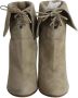 Aquazzura Pre-owned Suede boots Beige Dames - Thumbnail 2