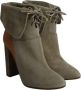 Aquazzura Pre-owned Suede boots Beige Dames - Thumbnail 3