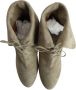 Aquazzura Pre-owned Suede boots Beige Dames - Thumbnail 7