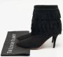 Aquazzura Pre-owned Suede boots Black Dames - Thumbnail 9