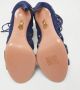 Aquazzura Pre-owned Suede boots Blue Dames - Thumbnail 6