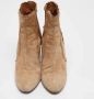 Aquazzura Pre-owned Suede boots Brown Dames - Thumbnail 3