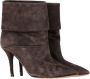 Aquazzura Pre-owned Suede boots Brown Dames - Thumbnail 2