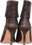 Aquazzura Pre-owned Suede boots Brown Dames - Thumbnail 5