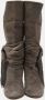 Aquazzura Pre-owned Suede boots Gray Dames - Thumbnail 3