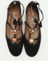 Aquazzura Pre-owned Suede flats Black Dames - Thumbnail 2