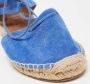 Aquazzura Pre-owned Suede flats Blue Dames - Thumbnail 7