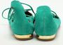 Aquazzura Pre-owned Suede flats Green Dames - Thumbnail 3