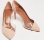 Aquazzura Pre-owned Suede heels Beige Dames - Thumbnail 4