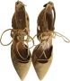 Aquazzura Pre-owned Suede heels Beige Dames - Thumbnail 7