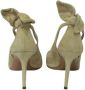 Aquazzura Pre-owned Suede heels Beige Dames - Thumbnail 4