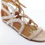 Aquazzura Pre-owned Suede heels Beige Dames - Thumbnail 7