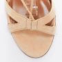 Aquazzura Pre-owned Suede heels Beige Dames - Thumbnail 6