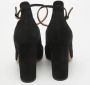 Aquazzura Pre-owned Suede heels Black Dames - Thumbnail 5