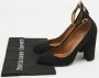 Aquazzura Pre-owned Suede heels Black Dames - Thumbnail 9