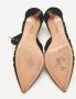 Aquazzura Pre-owned Suede heels Black Dames - Thumbnail 5