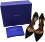 Aquazzura Pre-owned Suede heels Black Dames - Thumbnail 7