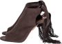 Aquazzura Pre-owned Suede heels Brown Dames - Thumbnail 4