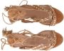 Aquazzura Pre-owned Suede heels Brown Dames - Thumbnail 5